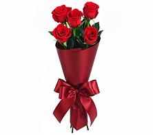 Букет 5 Красных роз Эдлесс Лав в Пижанке
