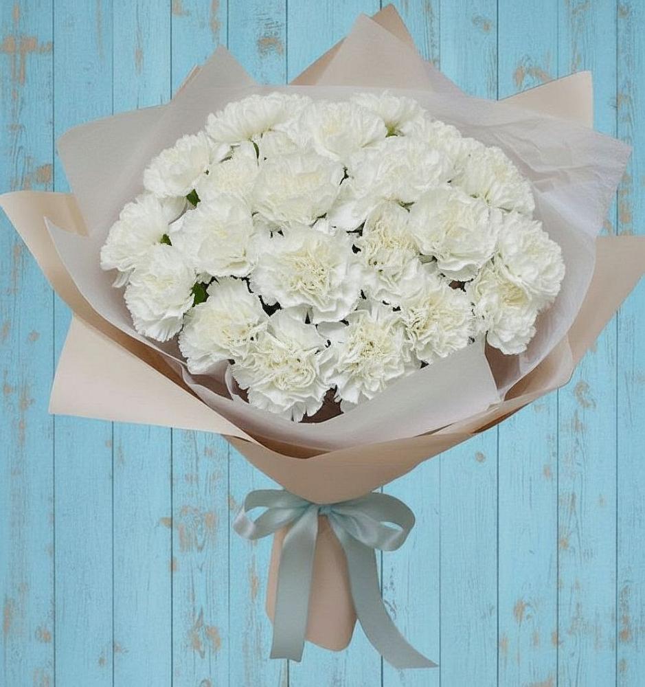 Букет цветов из: Гвоздики в Пижанке