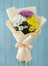 Букет цветов из:  Хризантемы в Пижанке