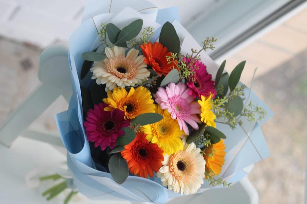 Букет цветов из: Герберы в Пижанке