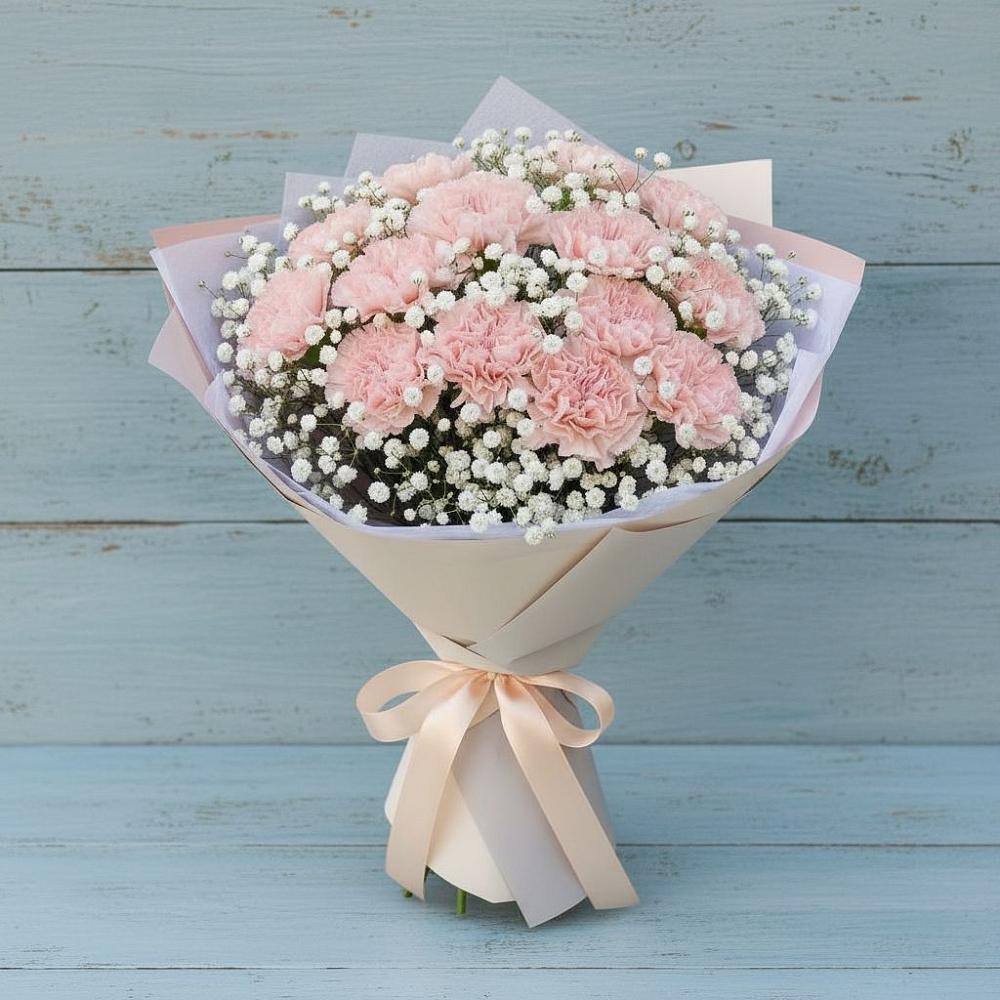 Букет цветов из: Гвоздики в Пижанке