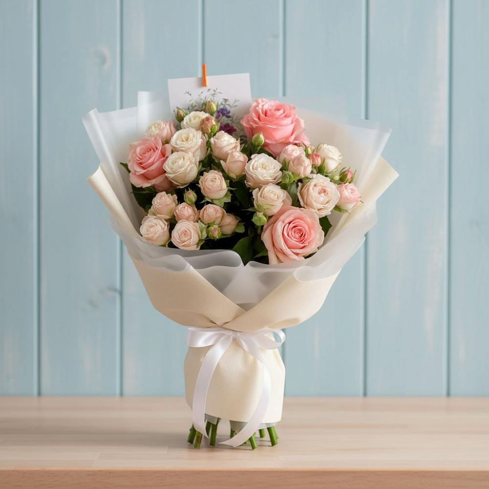 Букет цветов из: Розы в Пижанке