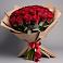 Букет 25 Красных роз Лотус в Пижанке