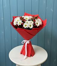 Букет цветов из:  Хризантемы #REPLACE_PRED# Пижанке