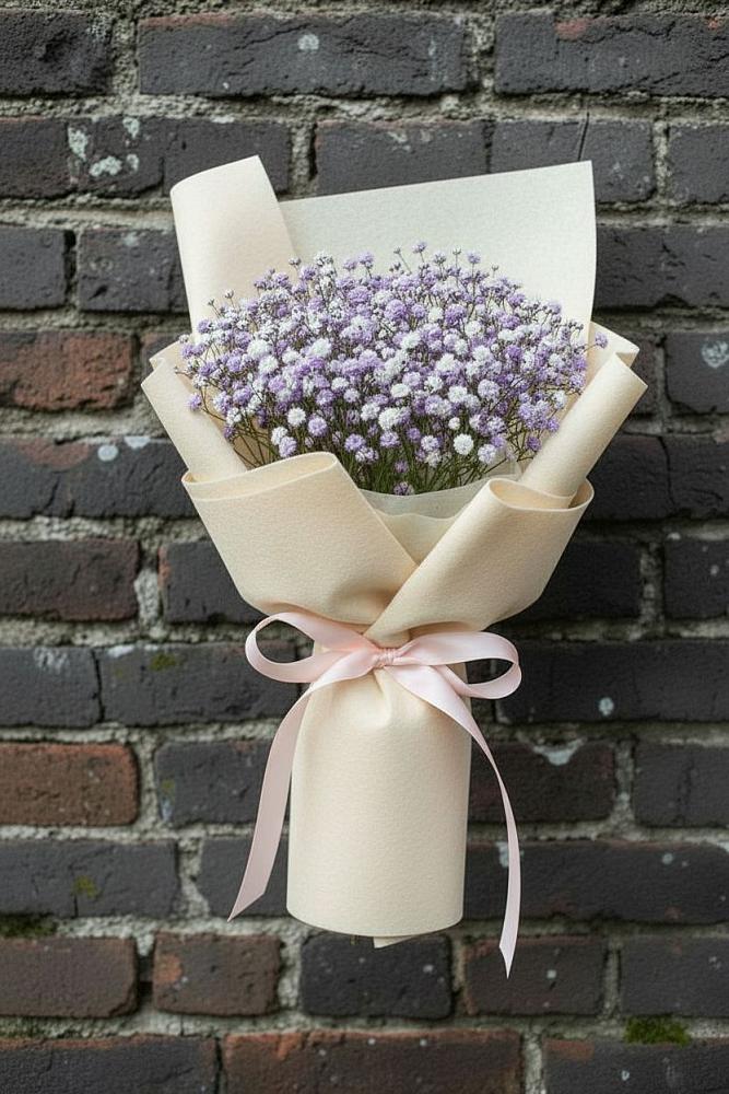 Букет цветов из: Гипсофила в Пижанке