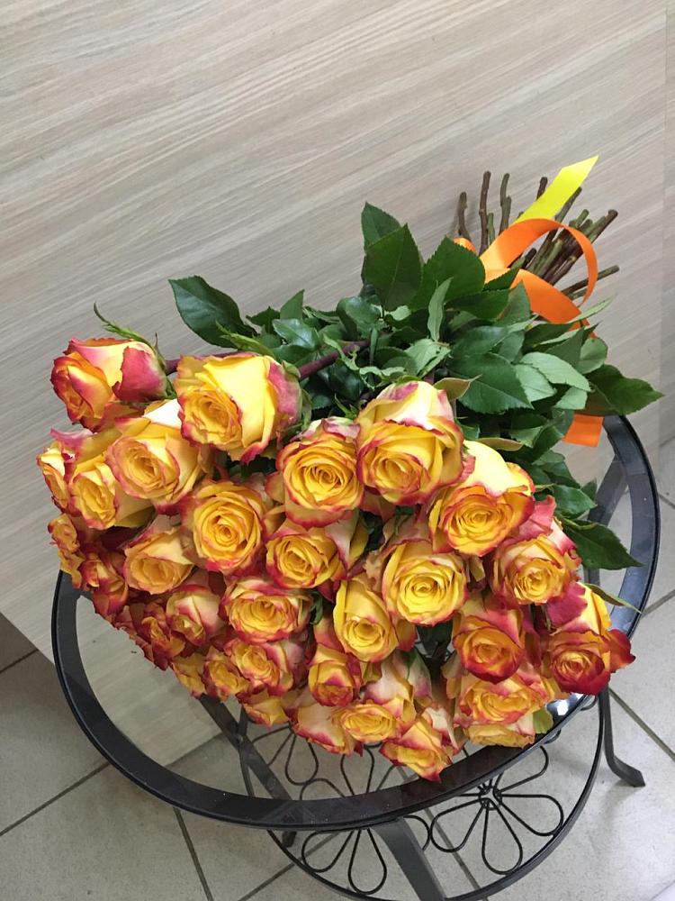 Букет Желтые розы в Пижанке