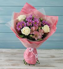 Букет цветов из:  Герберы в Пижанке