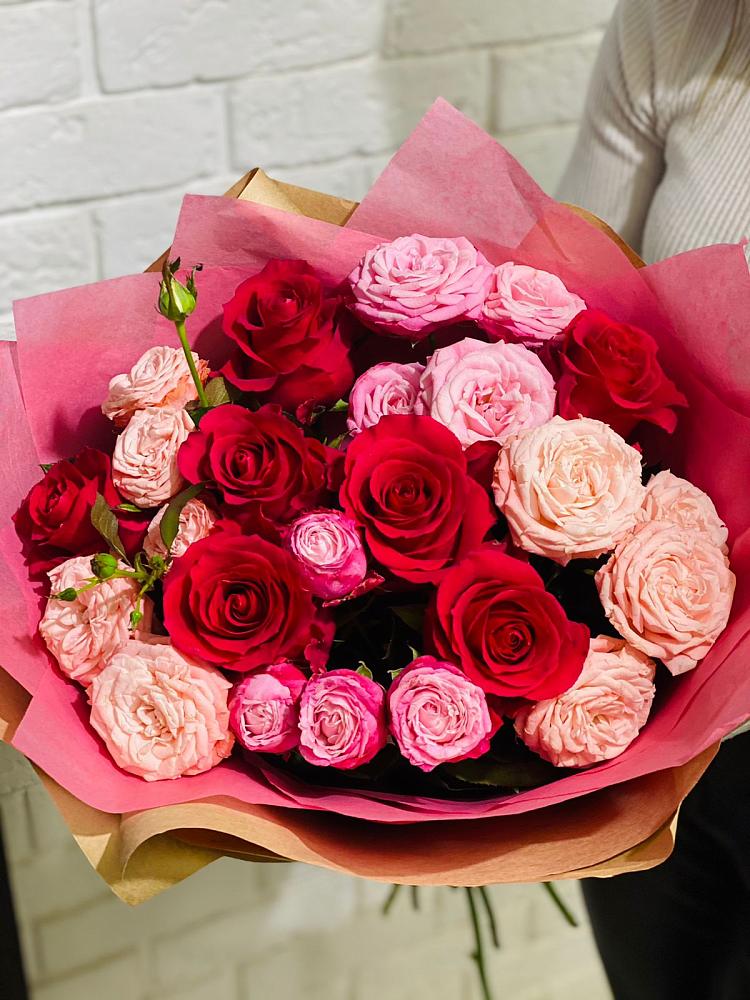 Букет цветов из: Розы в Пижанке