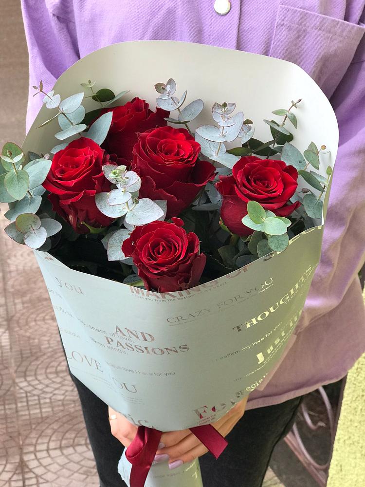 Букет цветов из: Розы в Пижанке