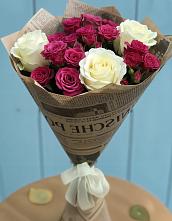 Букет цветов из:  Розы в Пижанке