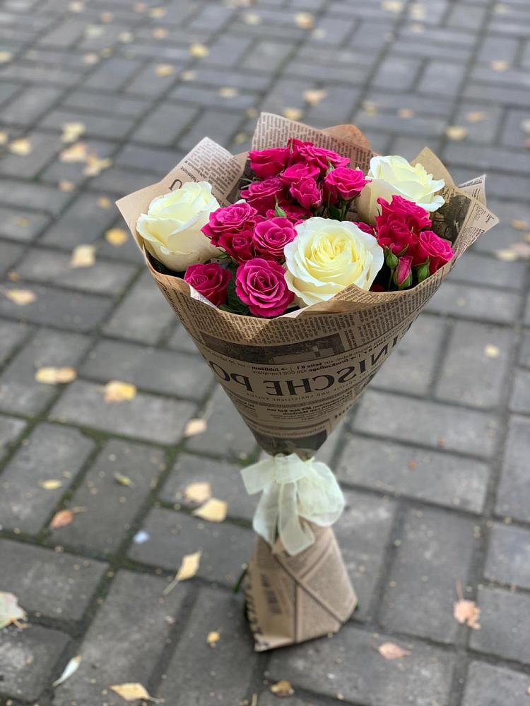 Букет цветов из: Розы в Пижанке