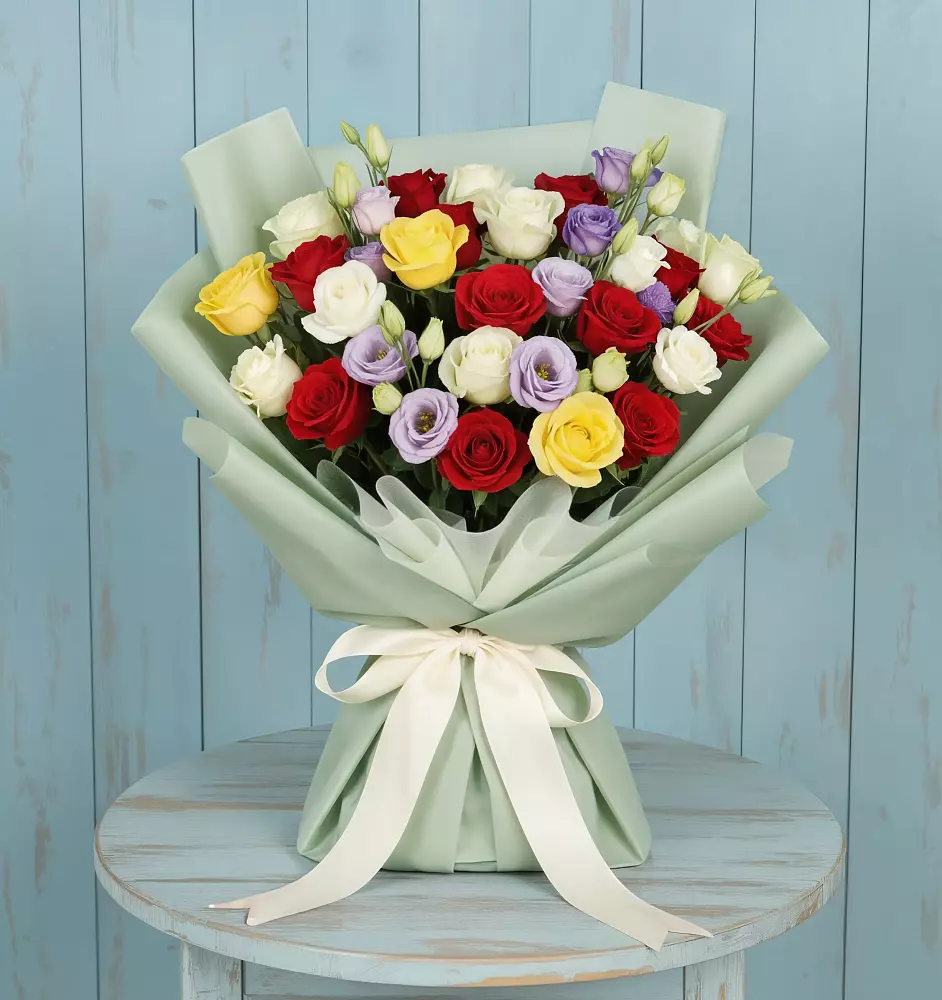 Букет цветов из: Розы в Пижанке