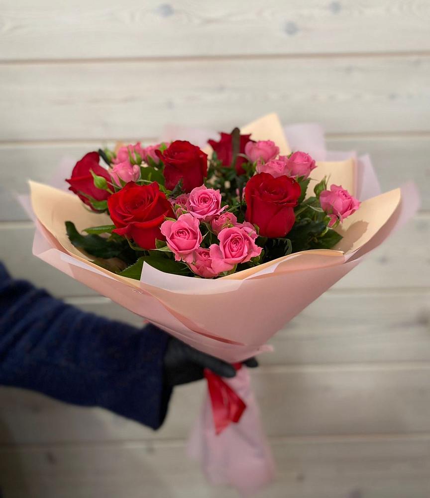 Букет цветов из: Розы в Пижанке