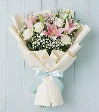 Букет цветов из:  Лилии в Пижанке