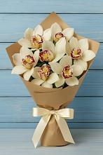 Букет цветов из:  Орхидеи и Розы в Пижанке